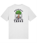 UNISEX 'HAPPIEST AMONG THE TREES' PEDALSLIP T SHIRT