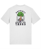 UNISEX 'HAPPIEST AMONG THE TREES' PEDALSLIP T SHIRT